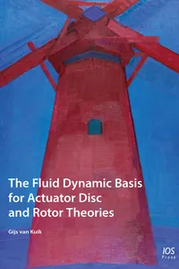 The Fluid Dynamic Basis for Actuator Disc and Rotor Theories_cover