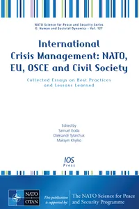 International Crisis Management: NATO, EU, OSCE and Civil Society_cover