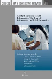 Context Sensitive Health Informatics: The Role of Informatics in Global Pandemics_cover