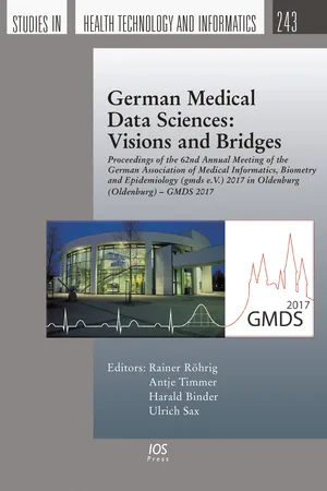German Medical Data Sciences: Visions and Bridges