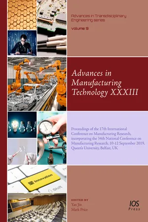 Advances in Manufacturing Technology XXXIII