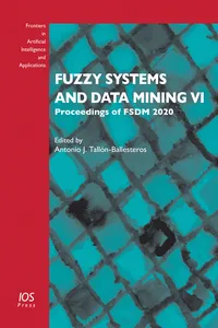 Fuzzy Systems and Data Mining VI_cover