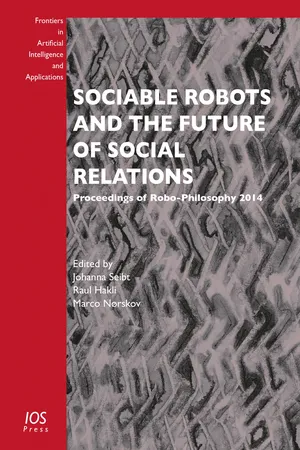 Sociable Robots and the Future of Social Relations