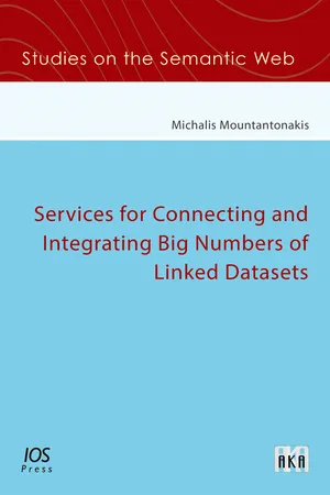 Services for Connecting and Integrating Big Numbers of Linked Datasets