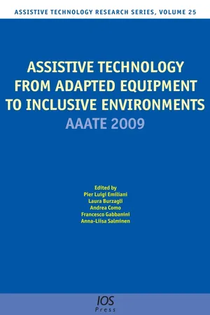 Assistive Technology from Adapted Equipment to Inclusive Environments