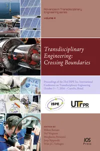 Transdisciplinary Engineering: Crossing Boundaries_cover
