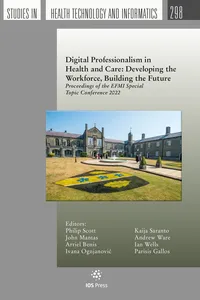 Digital Professionalism in Health and Care: Developing the Workforce, Building the Future_cover
