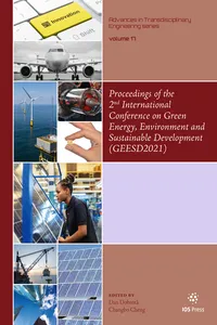 Proceedings of the 2nd International Conference on Green Energy, Environment and Sustainable Development_cover