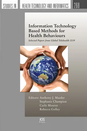Information Technology Based Methods for Health Behaviours