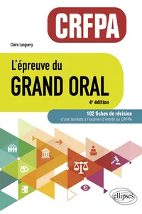 Epreuve Grand Oral - CRFPA 4ed_cover