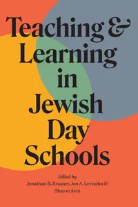 Teaching and Learning in Jewish Day Schools_cover