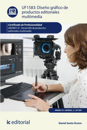 Diseño gráfico de productos editoriales multimedia.  ARGN0110