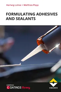Formulating adhesives and sealants_cover