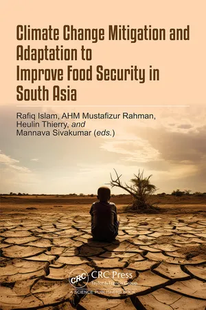 Climate Change Mitigation and Adaptation to Improve Food Security in South Asia