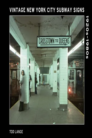 Vintage New York City Subway Signs
