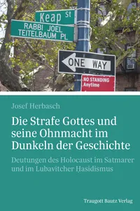Die Strafe Gottes und seine Ohnmacht im Dunkeln der Geschichte_cover