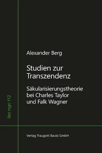Studien zur Transzendenz_cover