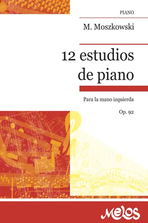 12 estudios de piano