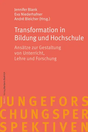 Transformation in Bildung und Hochschule