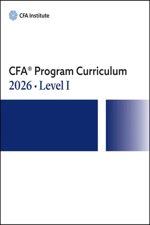 2026 CFA Program Curriculum Level I Box Set