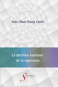 La doctrina kantiana de la esperanza_cover