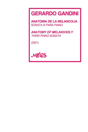 Anatomía de la melancolía