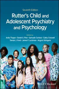 Rutter's Child and Adolescent Psychiatry and Psychology
