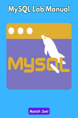 MySQL Lab Manual