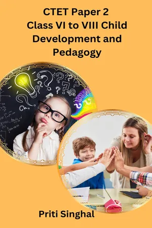 CTET Paper 2 Class VI to VIII Child Development and Pedagogy