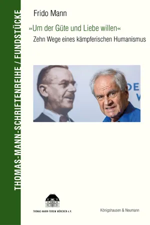 »Um der Güte und Liebe willen«