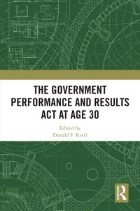 The Government Performance and Results Act at Age 30_cover