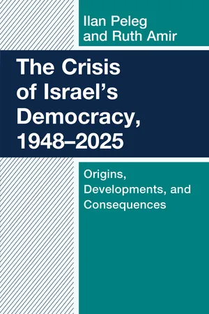 The Crisis of Israel's Democracy, 1948–2025