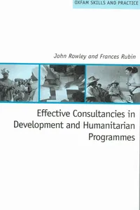 Effective Consultancies in Development and Humanitarian Programmes_cover