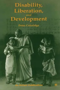 Disability, Liberation and Development_cover
