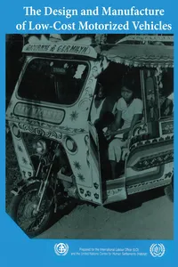 The Design and Manufacture of Low-Cost Motorized Vehicles_cover
