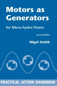 Motors as Generators for Micro-hydro Power_cover
