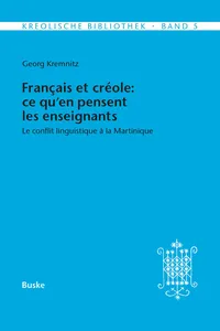 Français et créole: ce qu'en pensent les enseignants_cover