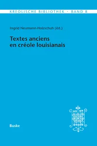 Textes anciens en créole louisianais_cover
