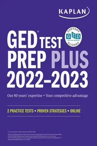 GED Test Prep Plus 2022-2023: Includes 2 Full Length Practice Tests, 1000+ Practice Questions, and 60 Online Videos_cover