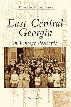 East Central Georgia in Vintage Postcards