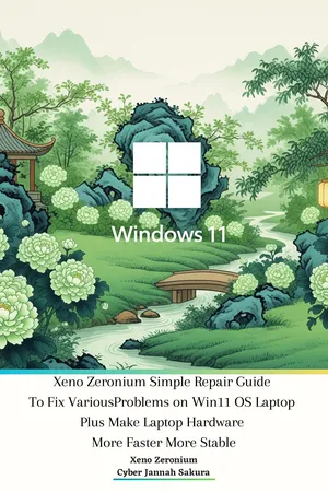 Xeno Zeronium Simple Repair Guide To Fix Various Problems on Win11 OS Laptop plus Make Laptop Hardware More Faster More Stable