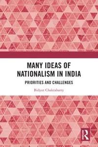 Many Ideas of Nationalism in India_cover