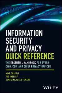 Information Security and Privacy Quick Reference_cover