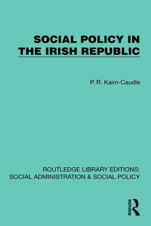 Social Policy in the Irish Republic