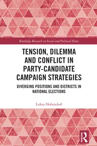 Tension, Dilemma and Conflict in Party-Candidate Campaign Strategies_cover
