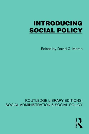 Introducing Social Policy