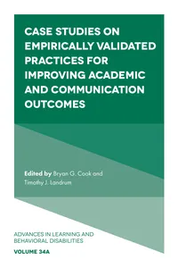 Case Studies on Empirically Validated Practices for Improving Academic and Communication Outcomes_cover