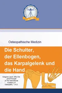 Die Schulter, der Ellenbogen, das Karpalgelenk und die Hand