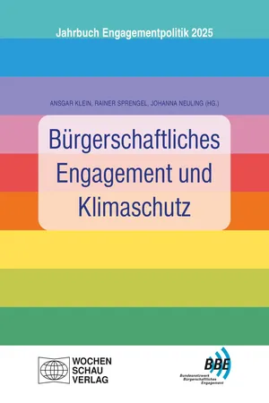 Bürgerschaftliches Engagement und Klimaschutz