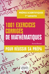 1001 ex. corrigés maths Prépa_cover